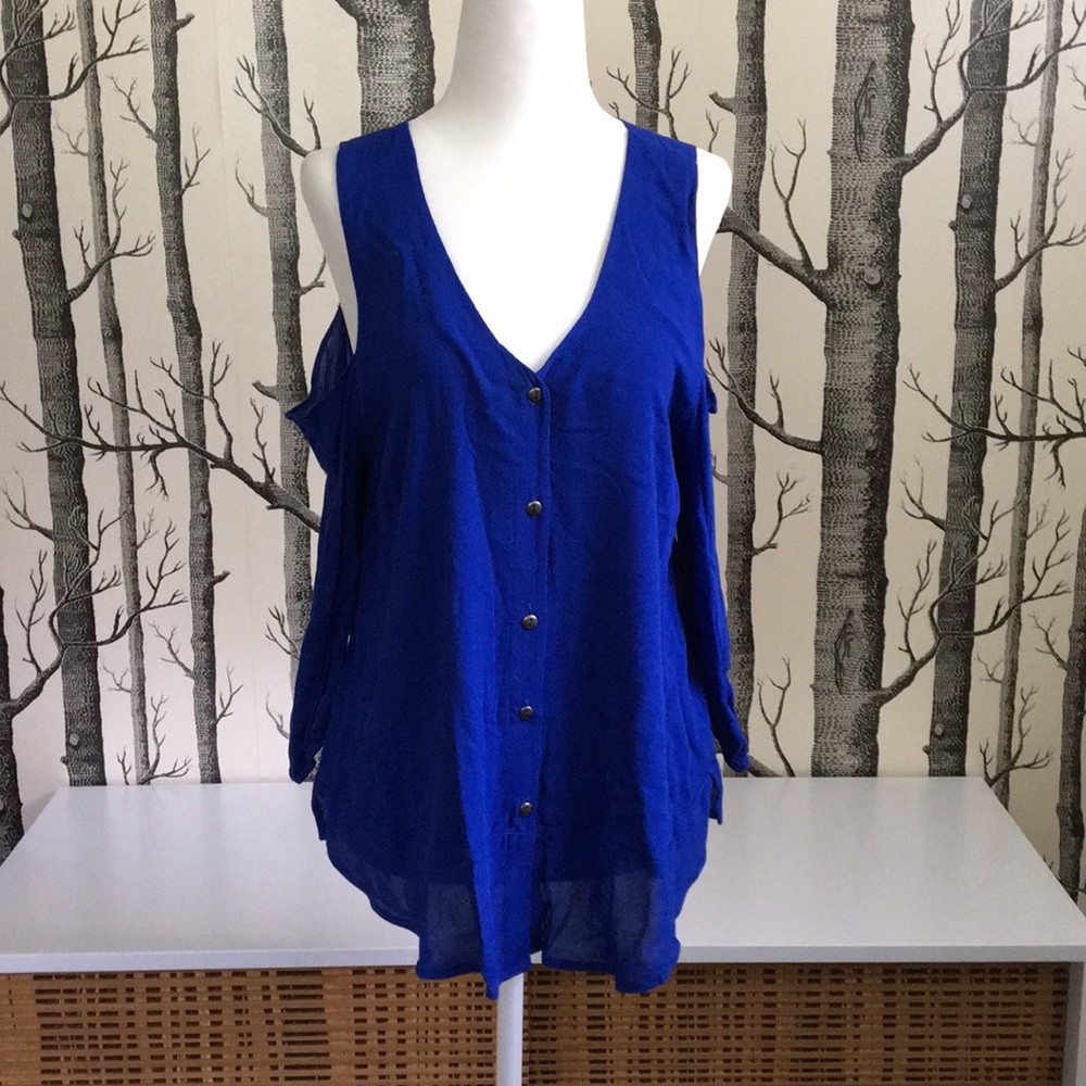 Pixley Cold Shoulder Top